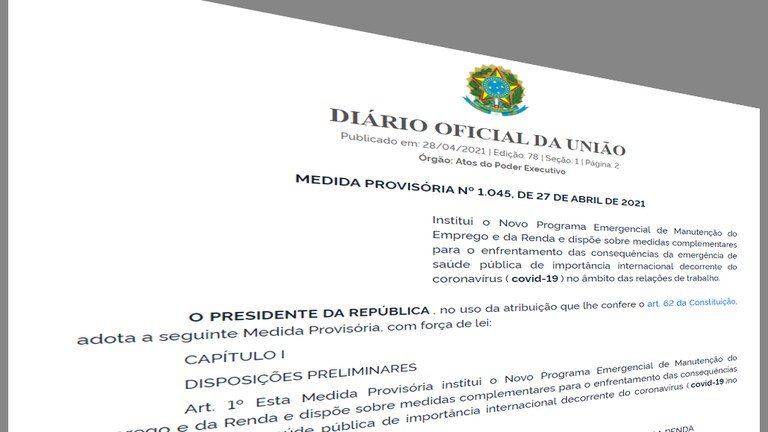 DURANTE O PERÍODO DE REDUÇÃO OU SUSPENSÃO DE JORNADA DE TRABALHO O EMPREGADO PODE SER DEMITIDO? MP 1045/21 - COVID-19